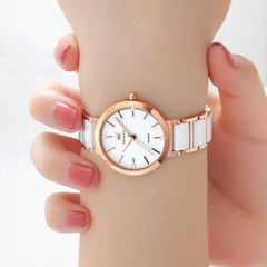 Luxury Women's Wristwatch - Elegant, Waterproof, and Fashionable