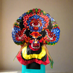 Complete Barongan Fullset – Exquisite Wall Decor and Dance Performance Piece from Indonesia