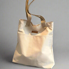 Elegant Women's Canvas Tote Bag  Large Capacity, Advanced Design, and Versatile Style