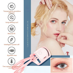 Fashion Electric Eyelash Curler - Achieve Perfect Curls Anytime, Anywhere