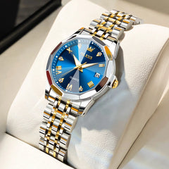 Elegant Fashion Watch for Women | Stainless Steel Strap | Luxury Style | Waterproof Ladies Wristwatches