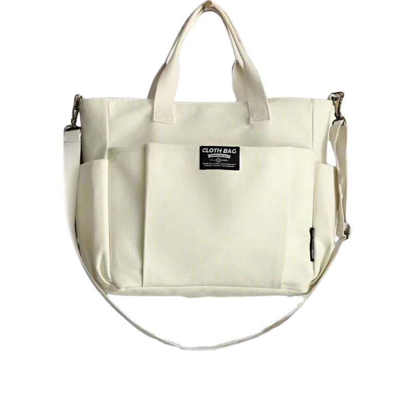 Urban Minimalist Canvas Tote Bag - The Perfect Blend of Style and Functionality for the Modern Woman